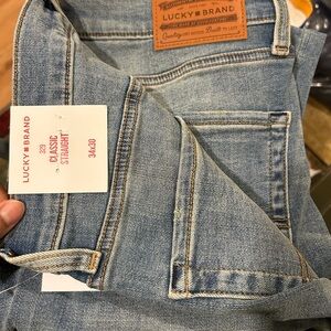 Lucky Brand Men's Straight Jeans - Denim Blue